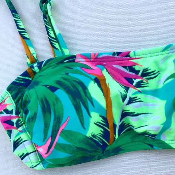 3/$25 Xhilaration -Tropical Palms Bikini T…. - Picture 4 of 8